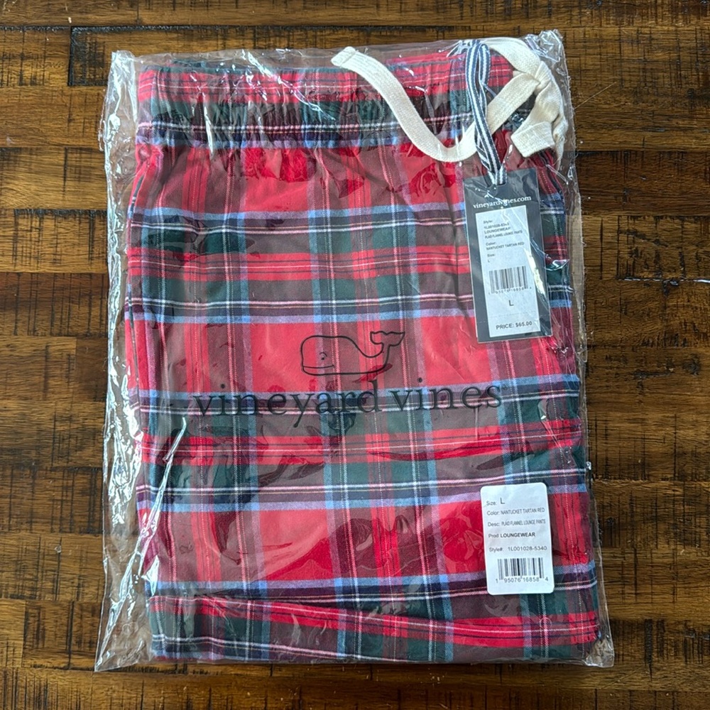 Vineyard Vines Plaid Flannel Lounge Pant